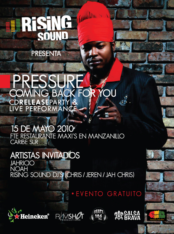 pressure album back