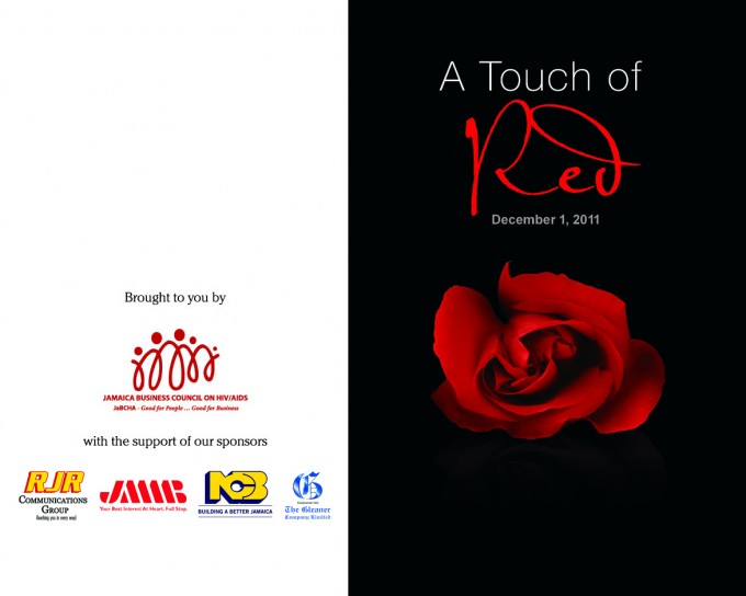 Touch of Red Programme Front