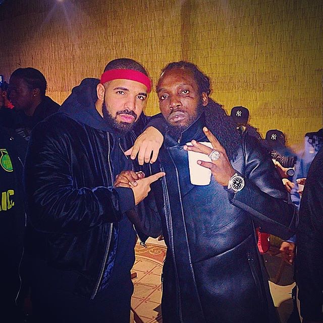 mavado and drake toronto 2015