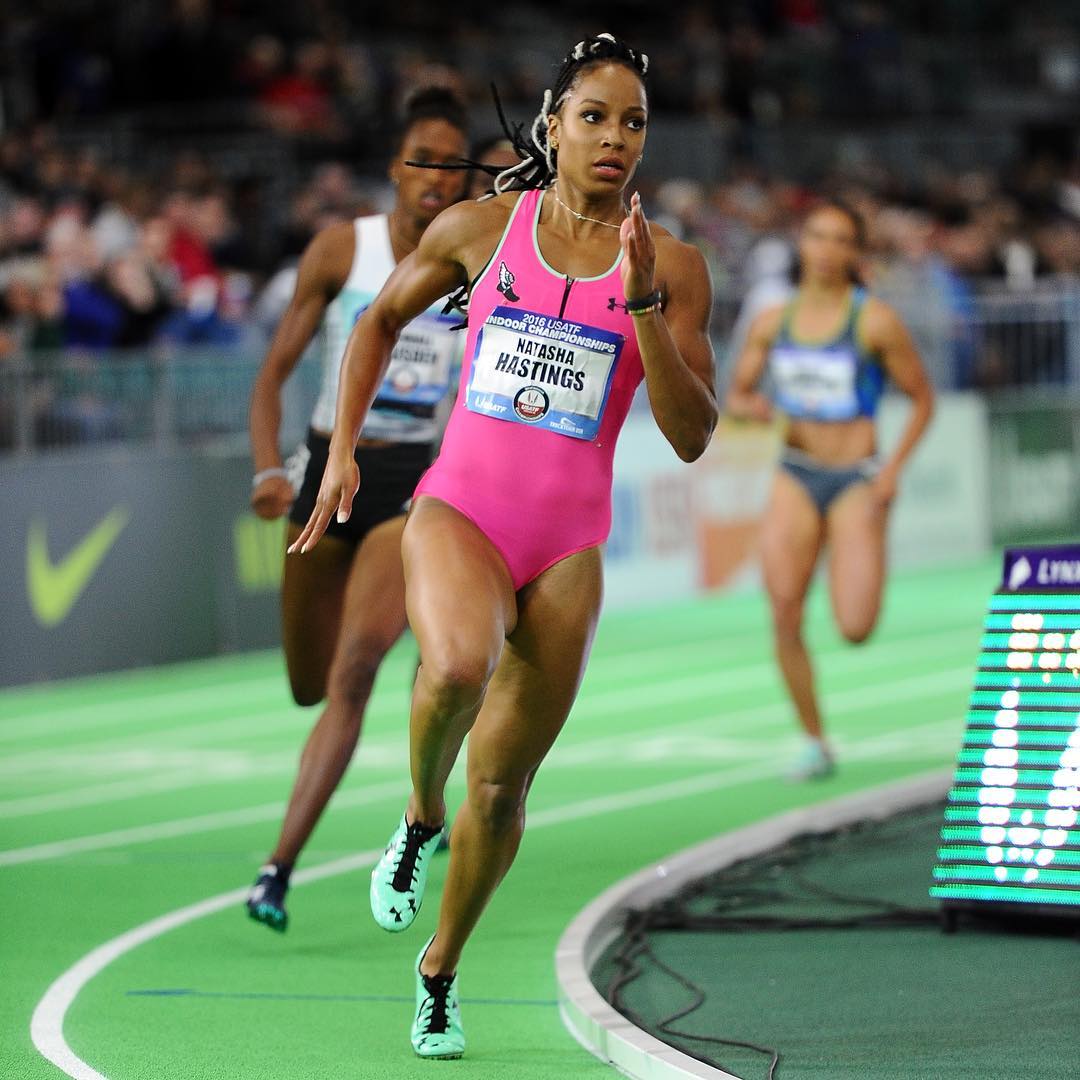Hottest Female Athletes of Rio 2016 1 Natasha Hastings