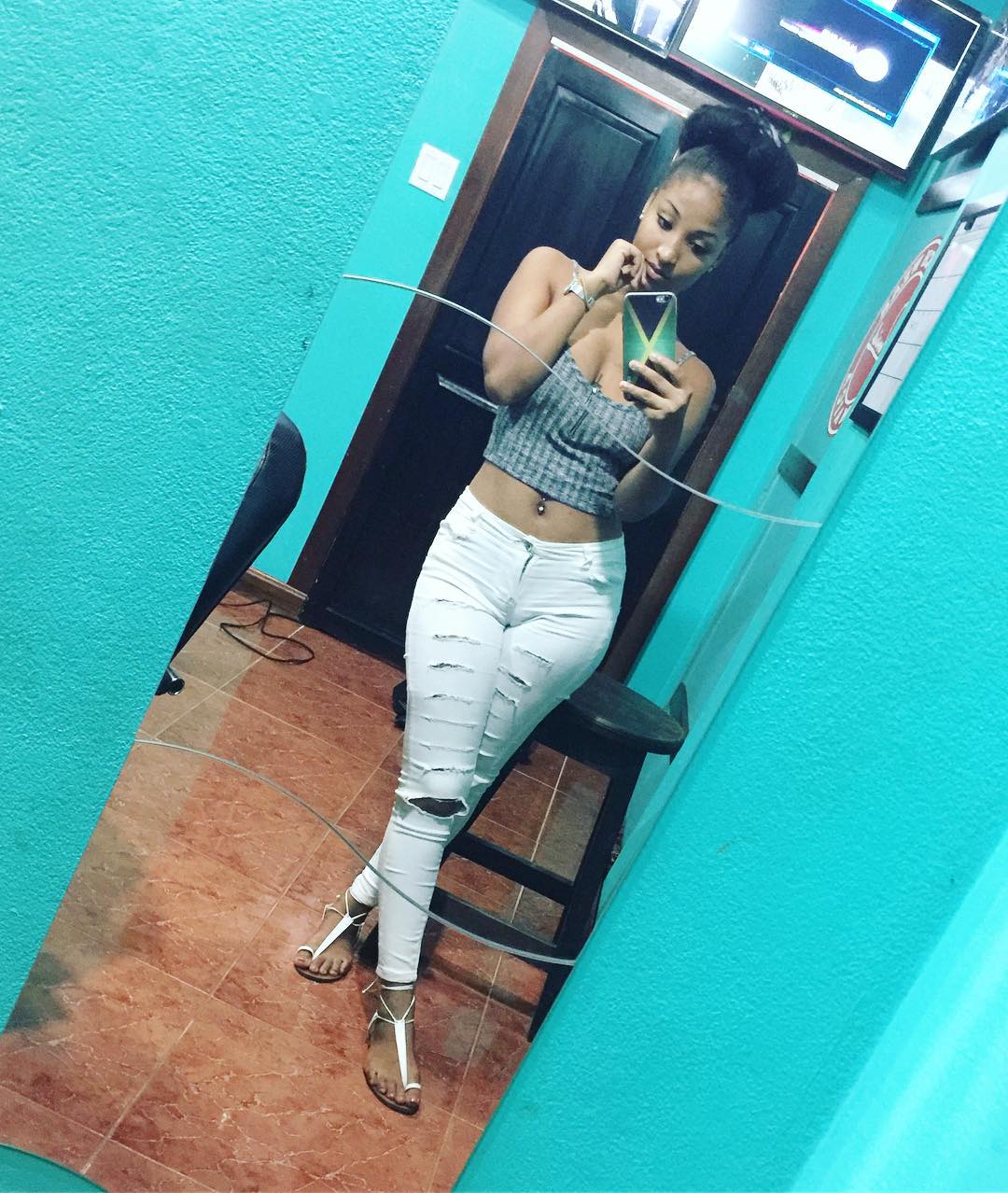 shenseea selfie 2016