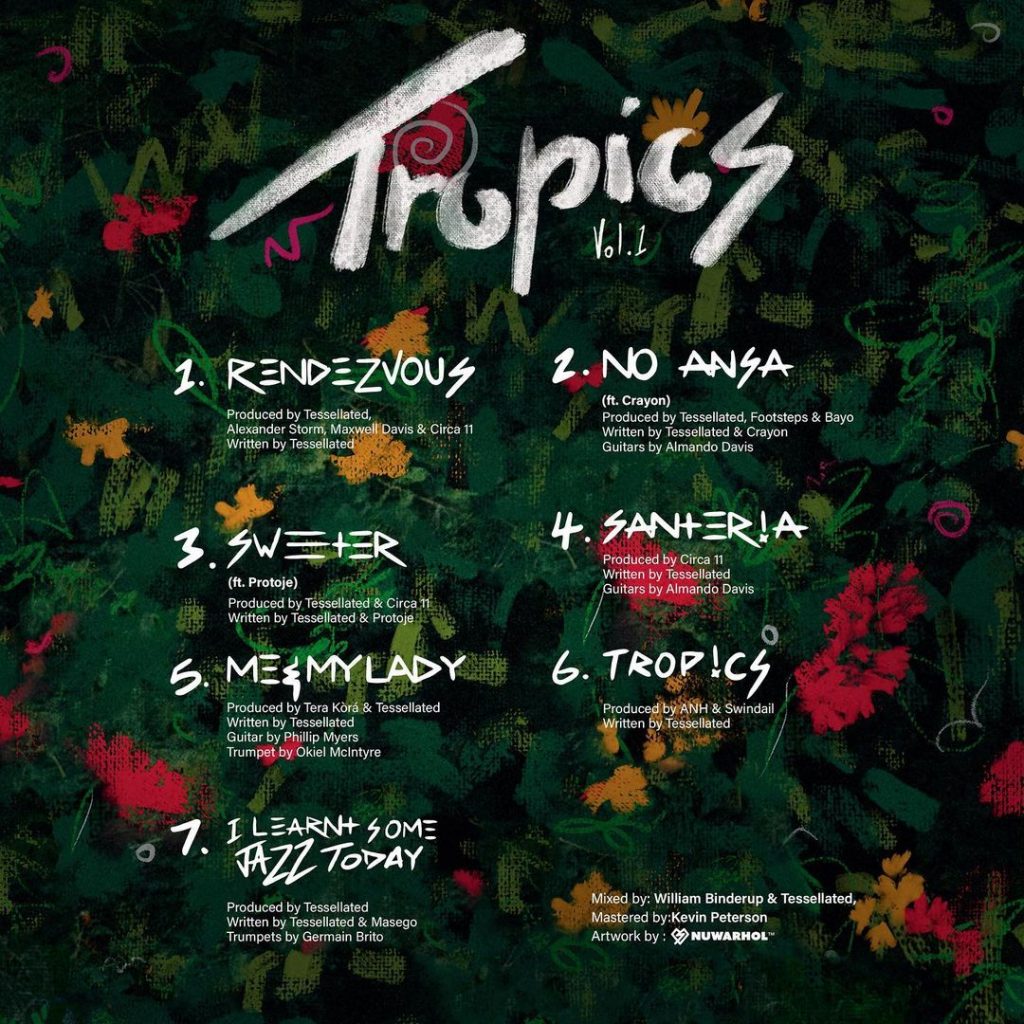 Tessellated Tropics Vol. 1 tracklist